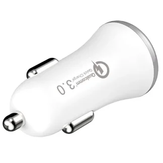 Cargador Auto Somostel A46 - 12v 3 USB 2.4 + 2.4 mah+ QC3.0 mah