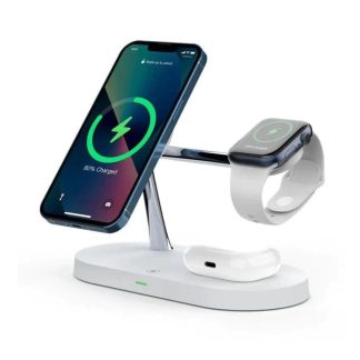 Base de Carga inalámbrica magnética con iluminacion WC-1